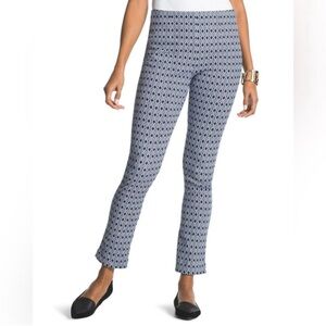 So Slimming by Chico’s Blue/White/Black Pants
